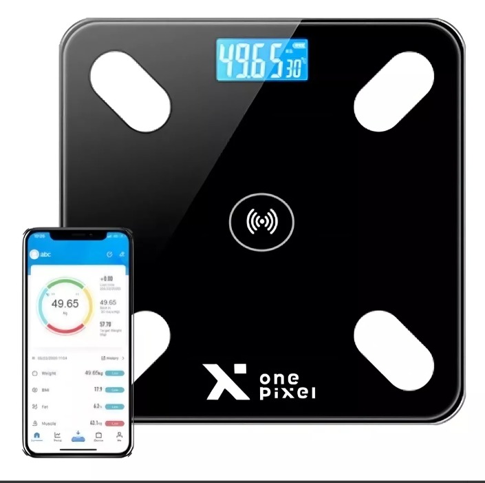 Miniatura 2 de Bascula balanza pesa en vidrio digital b